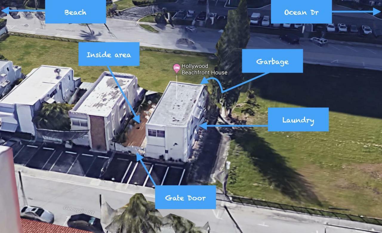 Hollywood Beachfront House Экстерьер фото