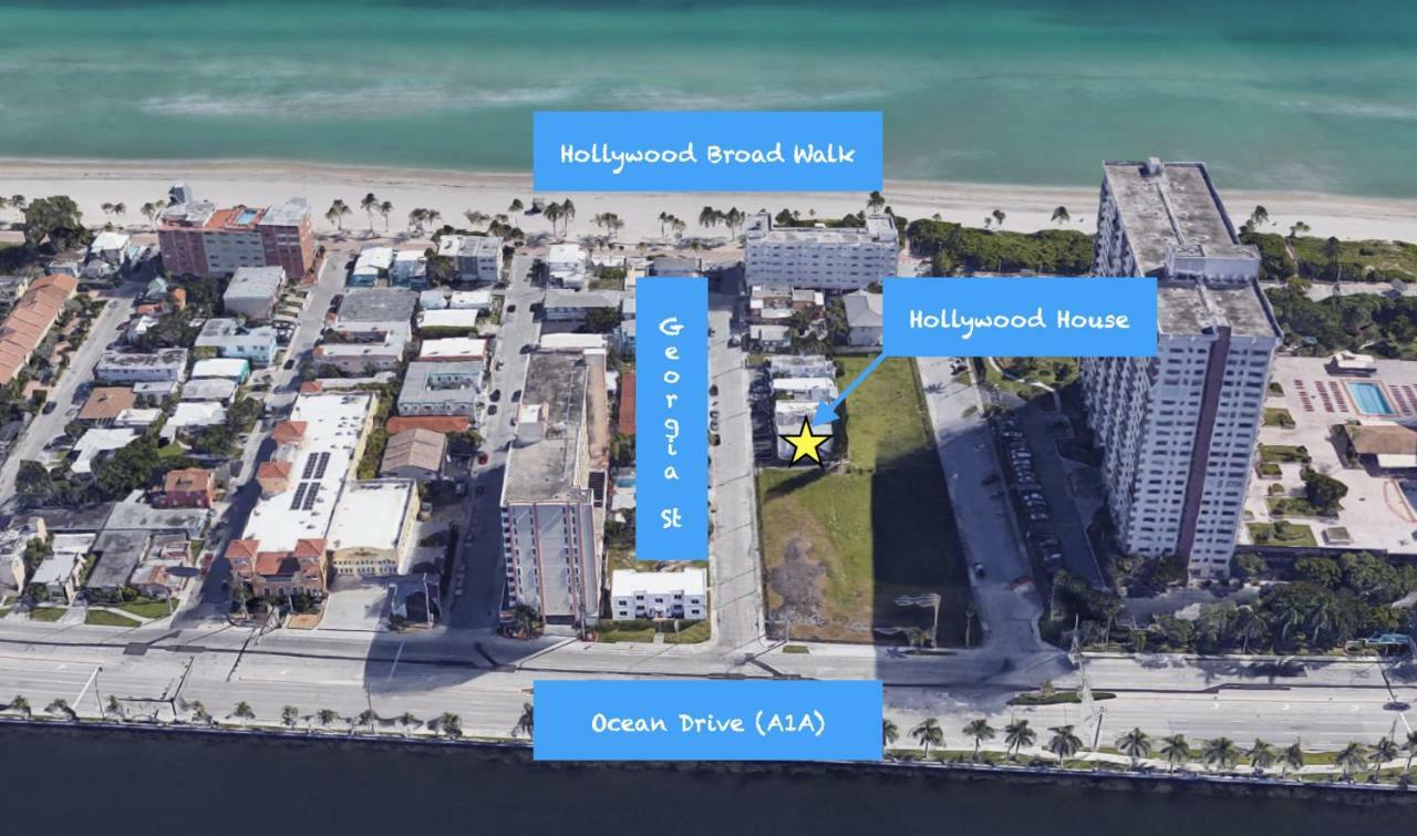Hollywood Beachfront House Экстерьер фото